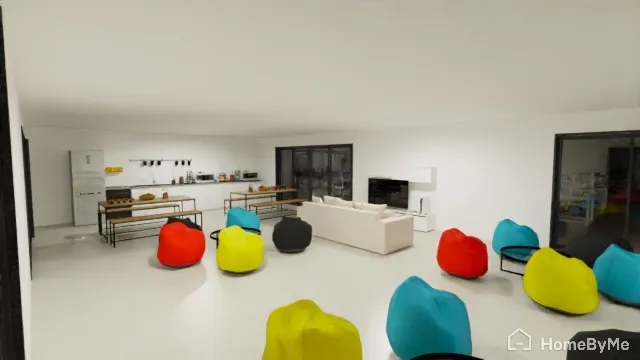 Modélisation 3D de l’espace commun de Nexus IndieLab